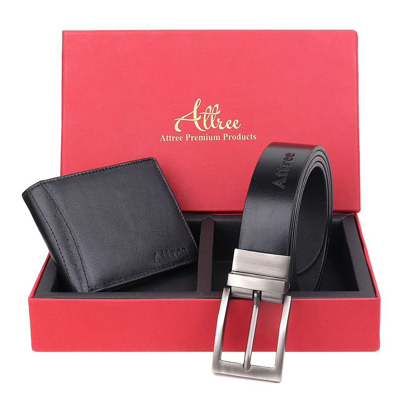 Mens Black Leather Belt