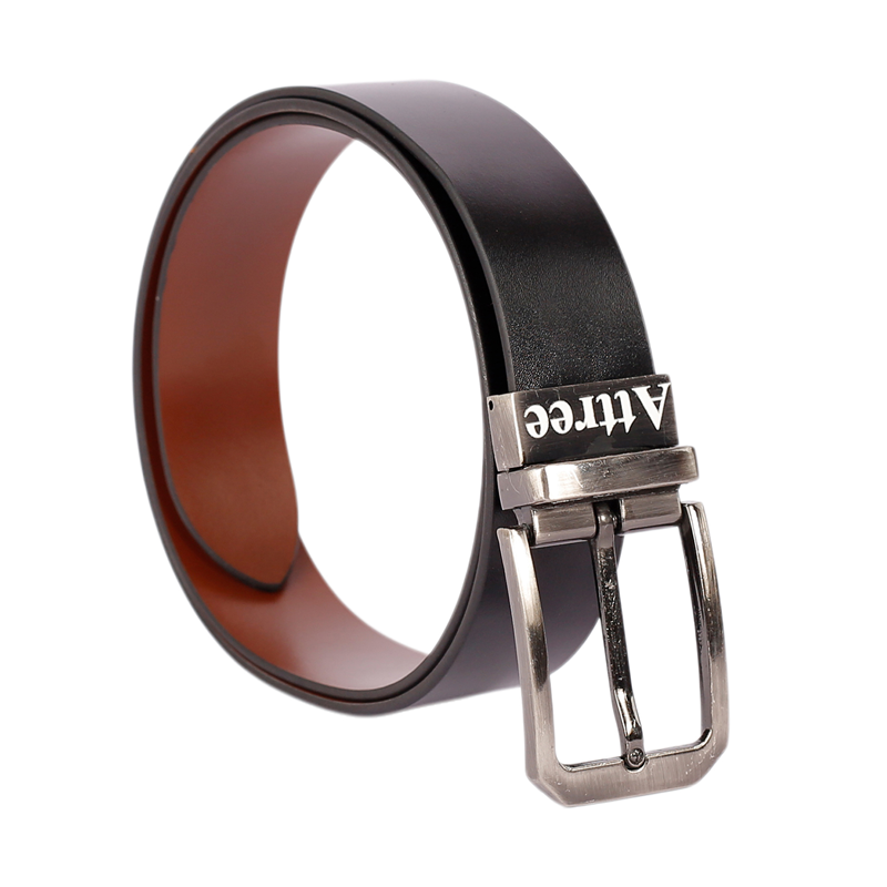 Mens Black Leather Belt
