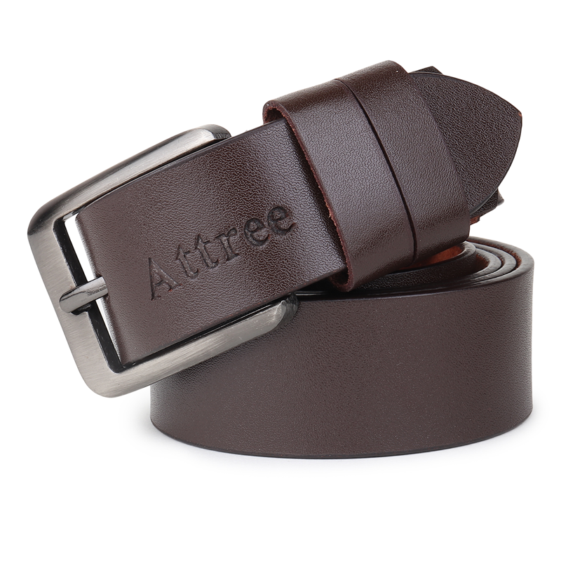 Mens Black Leather Belt