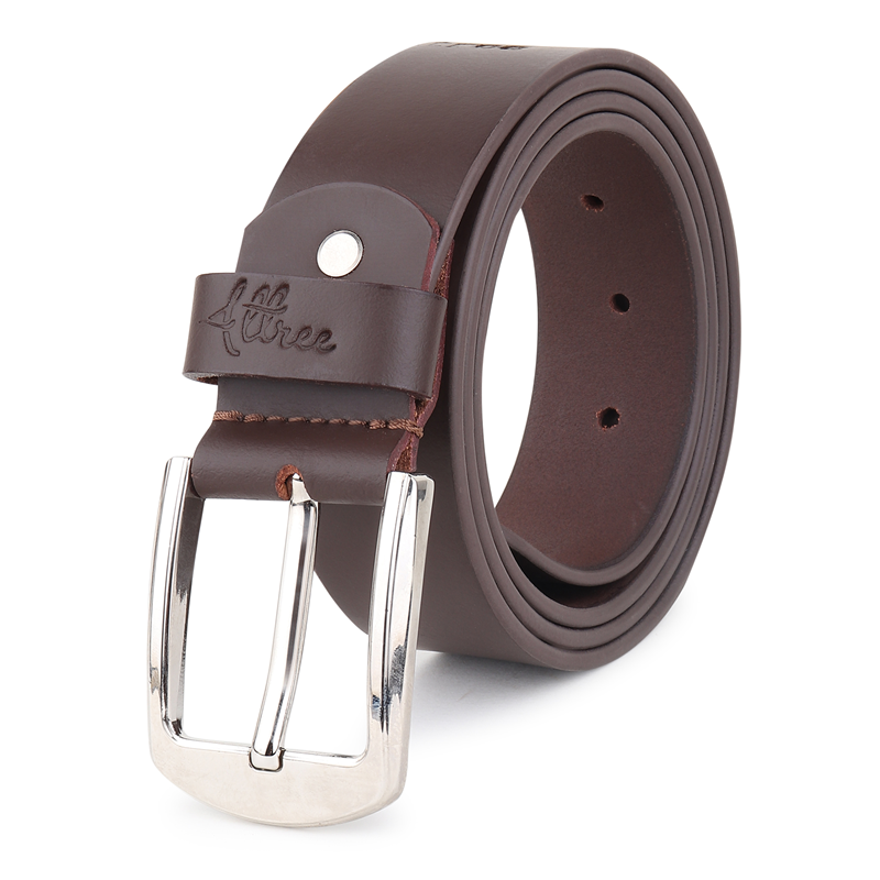 Mens Black Leather Belt