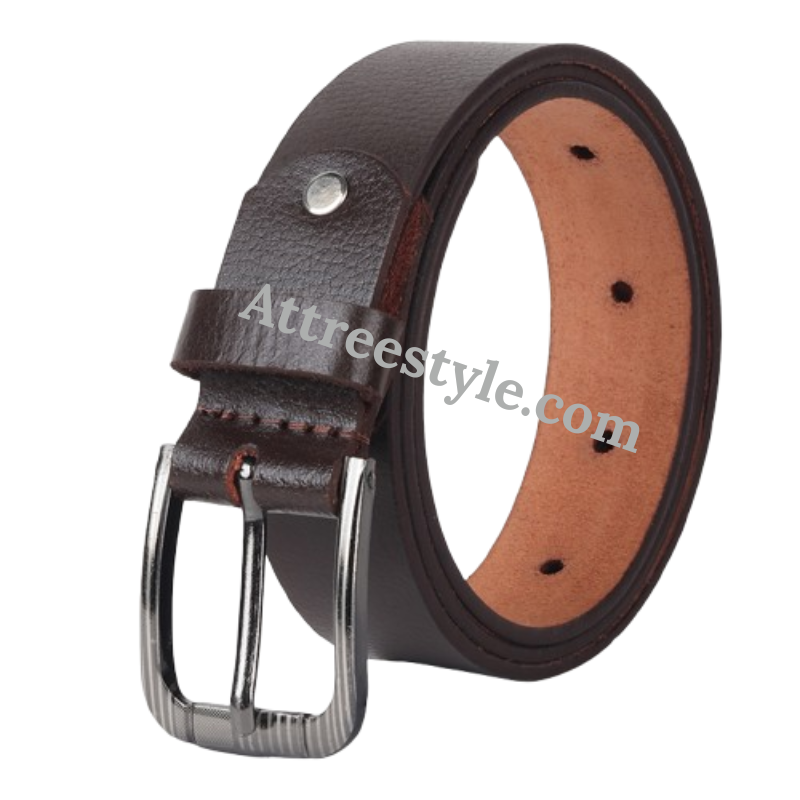 Mens Black Leather Belt