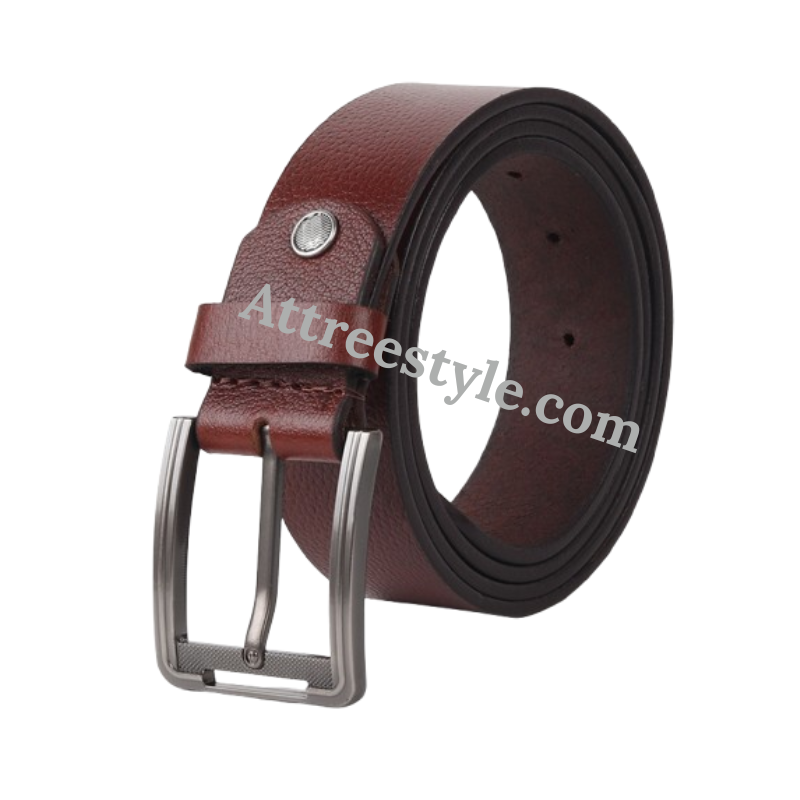 Mens Black Leather Belt