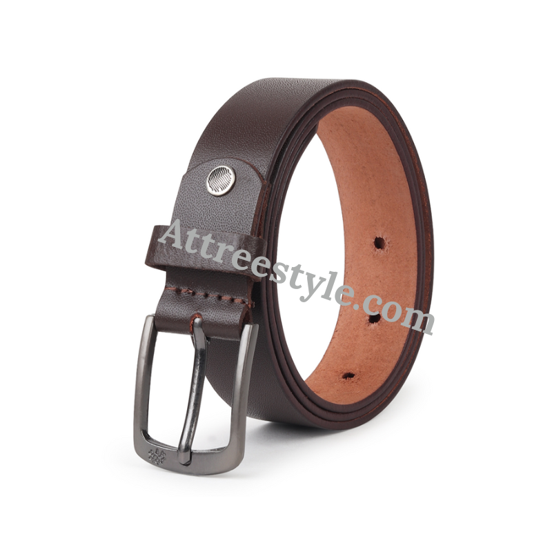 Mens Black Leather Belt