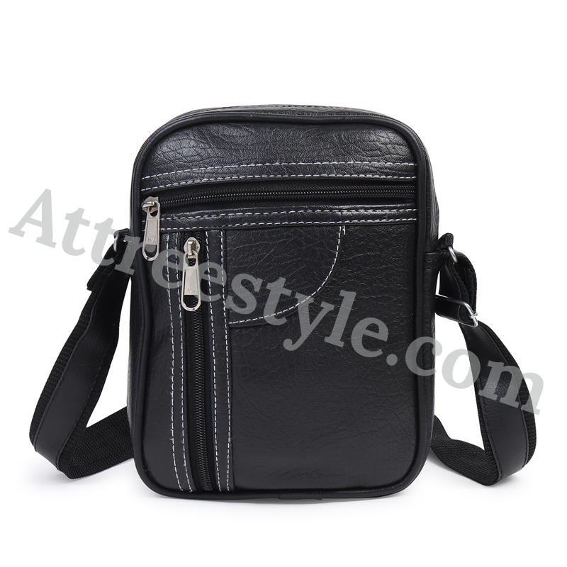 Mens Black Leather Belt