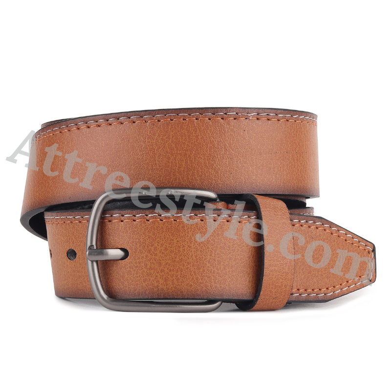 Mens Black Leather Belt