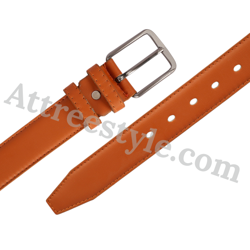 Mens Black Leather Belt