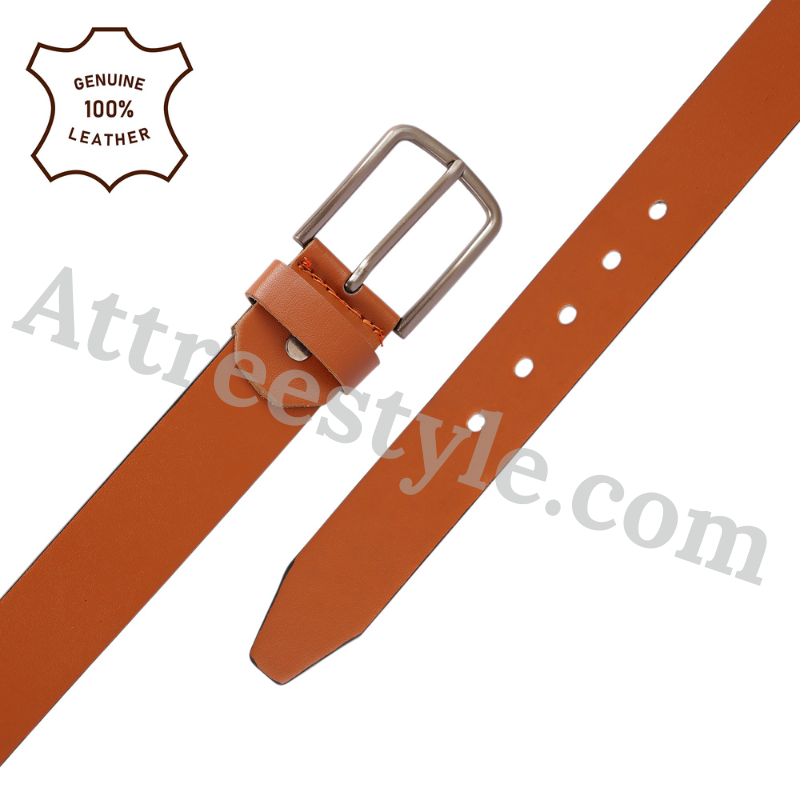 Mens Black Leather Belt