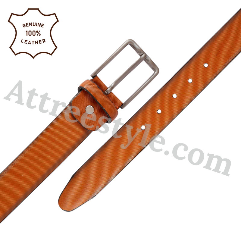 Mens Black Leather Belt