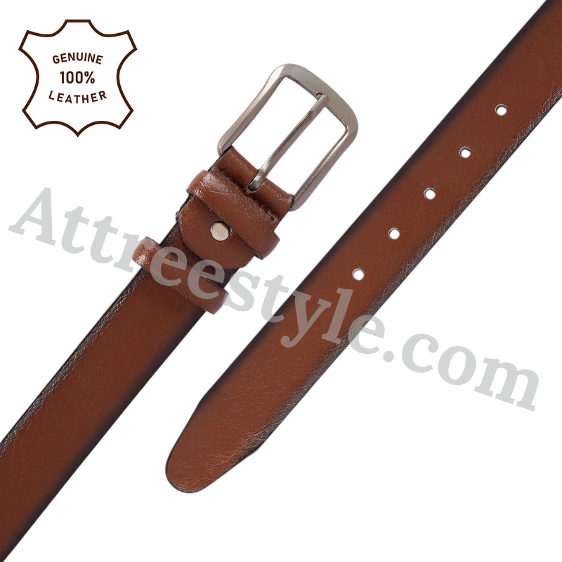 Mens Black Leather Belt