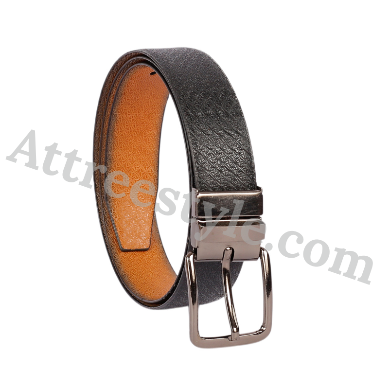 Mens Black Leather Belt