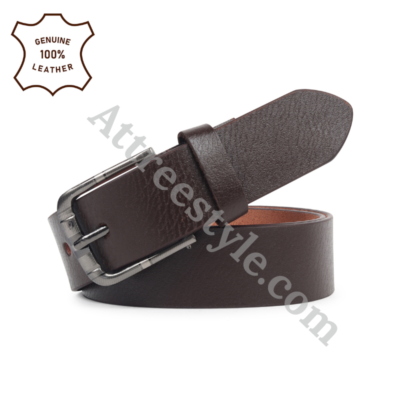 Mens Black Leather Belt