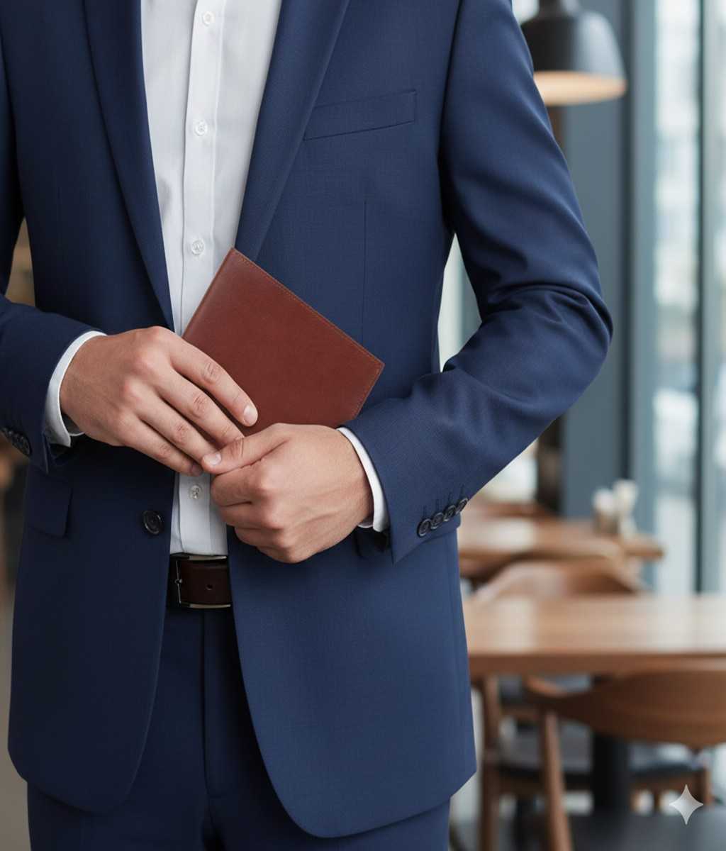 Mens Black Leather Belt