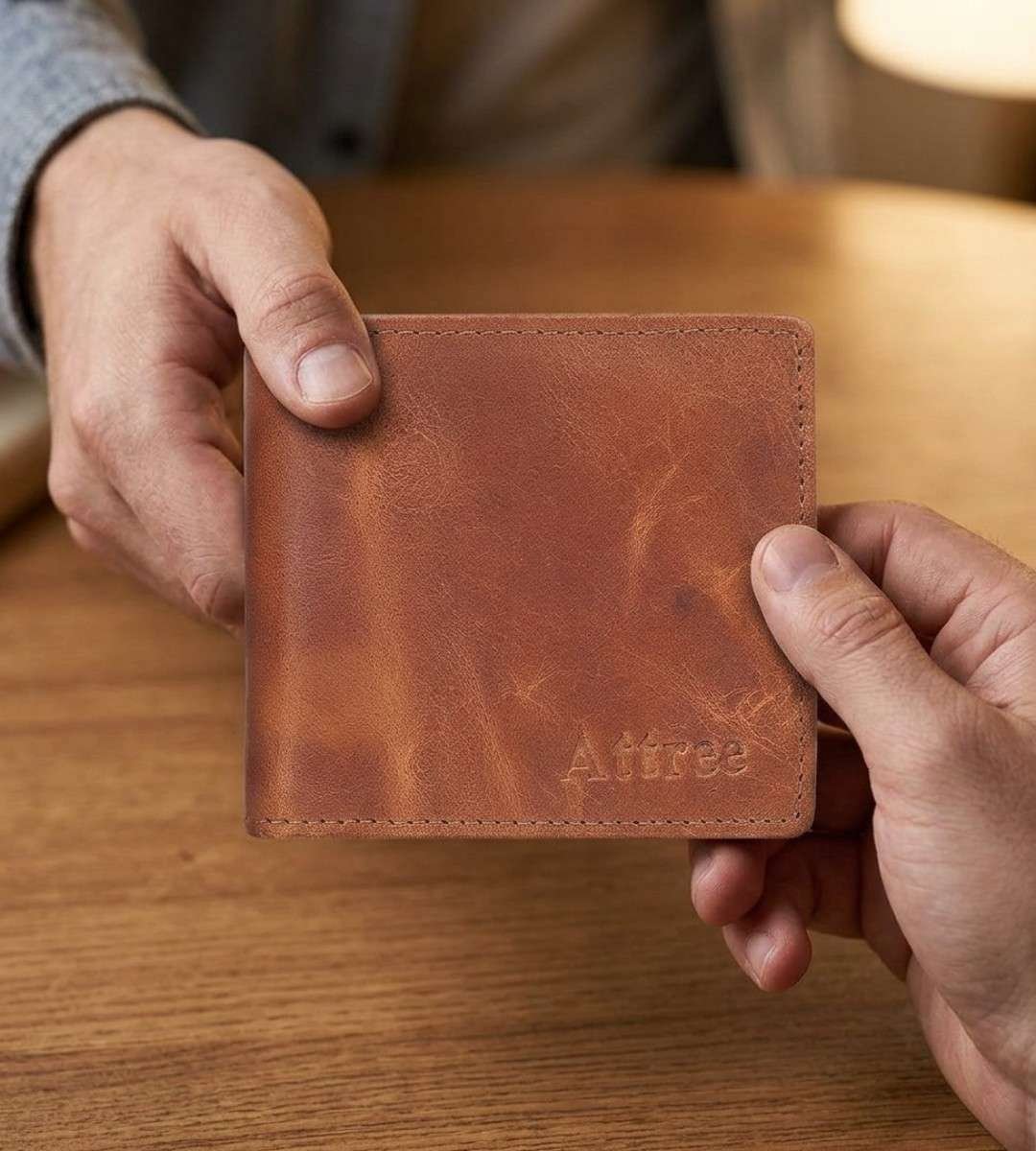 Tan Textured Wallet (AS-101)